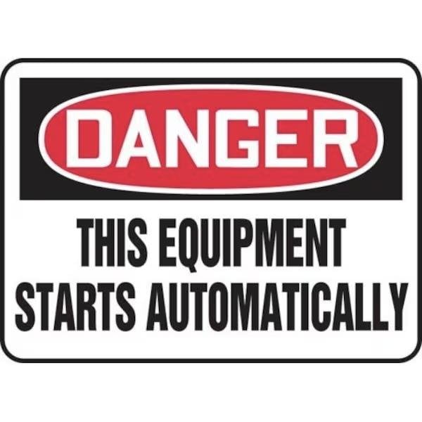 Accuform OSHA DANGER SAFETY SIGN THIS FRMEQM083VS FRMEQM083VS - main